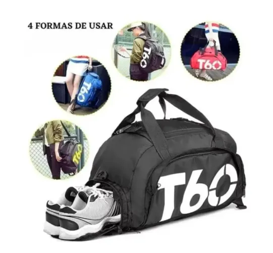 Bolsa de academia T60 lote com 10 unidades cores sortidas
