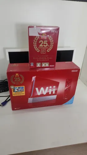 Nintendo wii edição Mario 25 anos