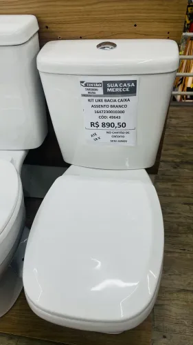 Kit Bacia acoplada 