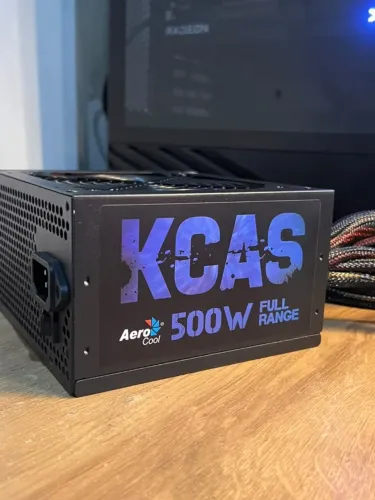 FONTE 500W AEROCOOL KCAS 80 PLUS BRONZE