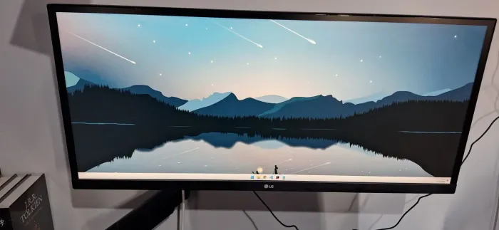 Monitor LG 29 + suporte articulado