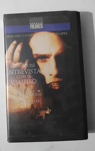 FITA VHS "ENTREVISTA COM O VAMPIRO" (1994) Brad Pitt/Tom Cruise de Neil Jordan