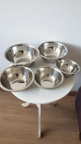 Conjunto 5 tigelas inox Lá cuisine