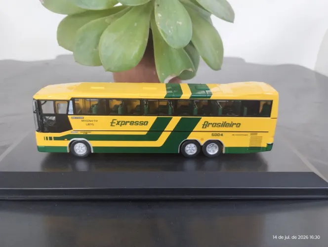 Miniatura de ônibus 1/72 - Expresso Brasileiro