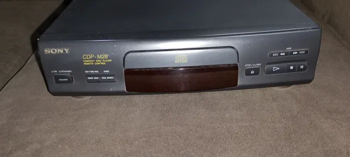 Aparelho CD Sony CDP-MP28 COM CONTROLE