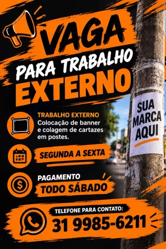 Vaga de emprego 