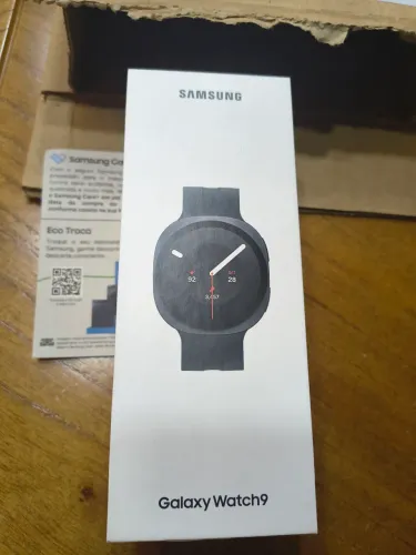 Galaxy watch9 bt 44mm preto novo