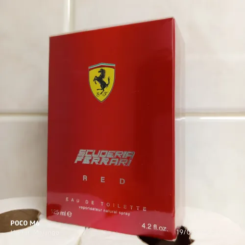 perfume ferrari red 125ml original 