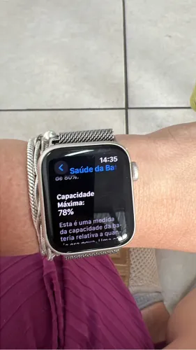 Apple Watch SE 1ª Geração 40mm Prata - Muito Conservado