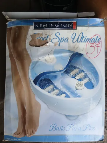 Massageador elétrico de pé