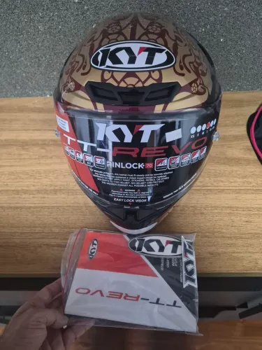 Capacete kyt Tt revo Enea Indonésia