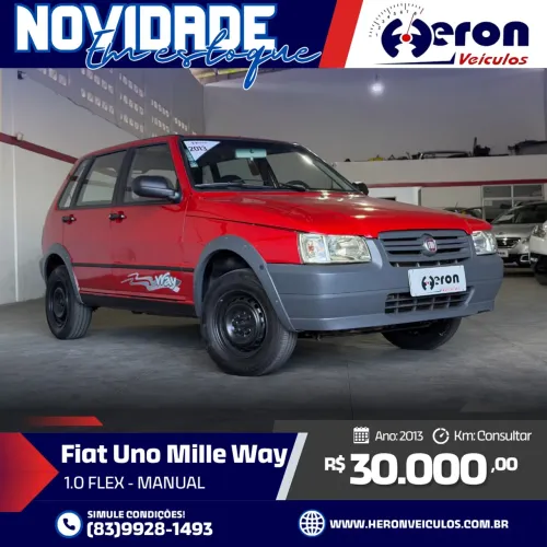 Fiat Uno WAY 1.0 Flex 6V 5P 2013