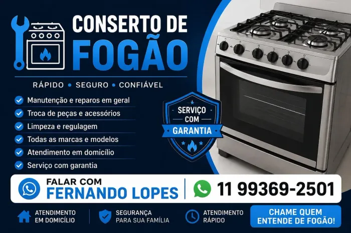 Conserto e reformas e vendas de eletrodoméstico