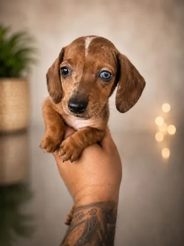 lindos basset daschund o famoso salchicha