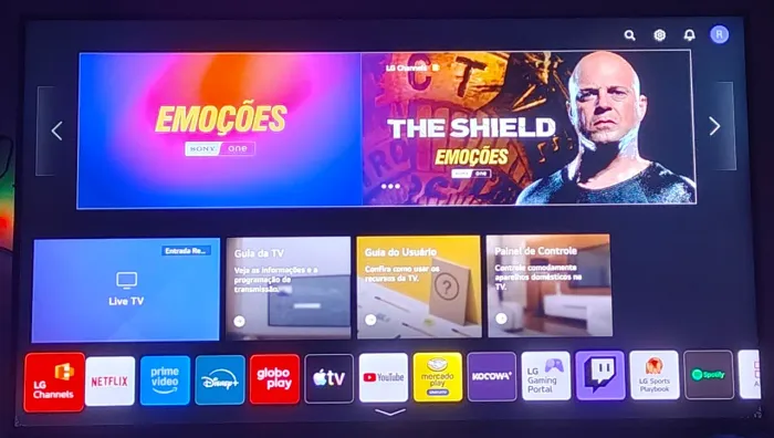 Smart TV LG 4k 55 polegadas nano