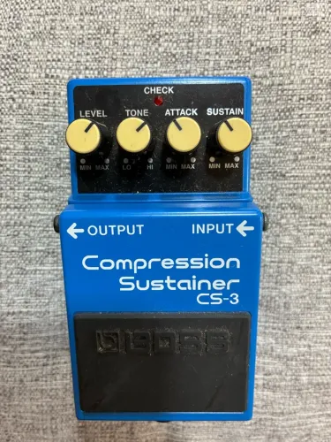 Pedal BOSS CS-3 Compression Sustainer Original + Caixa