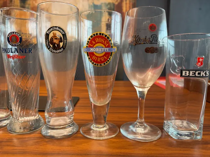 Copos cerveja coleção