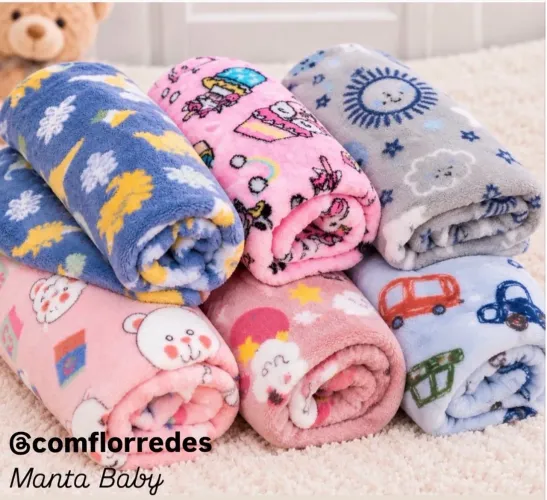 Manta Baby - RECEBA EM CASA ?