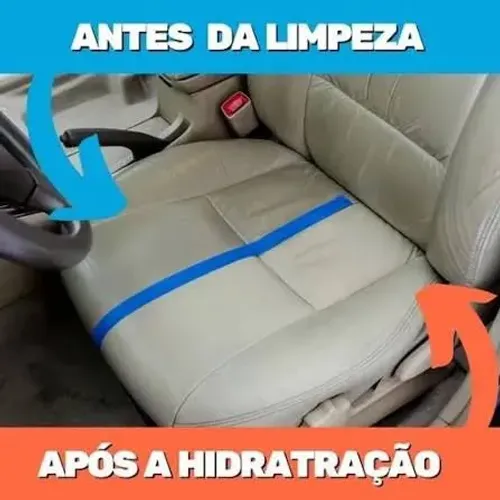 Lavagem+ Hidratação de banco de couro
