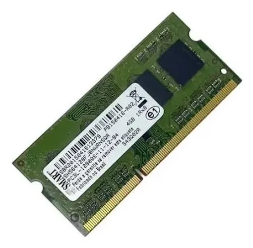 Memória SMART DDR3 4GB  1600mhz notebook 