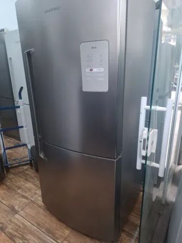 Geladeira Brastemp Inverse inox funcionando