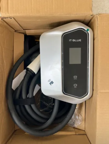 Wallbox Carregador Carro Elétrico It-blue Tipo2 32a 22kw 220v
