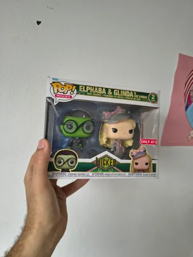 FUNKO WICKED GLINDA E ELPHABA EXCLUSIVO DA TARGET 