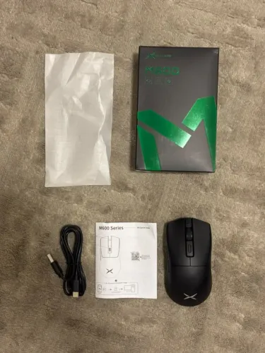  [LACRADO] Mouse Gamer Sem Fio - Delux M600 -  2.4Hz