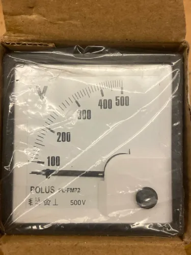 Voltímetro Analógico 500v 96x96mm