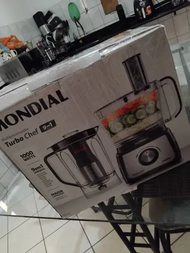Vendo multiprocessador mondial 9 em 1 novíssimo zap *