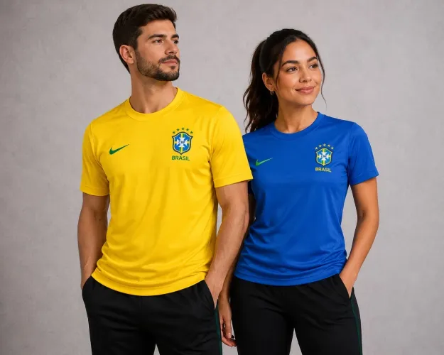 Camisa do Brasil - Varejo - Pronta entrega