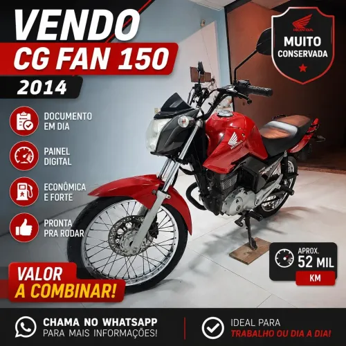 Vendo cg fan 150