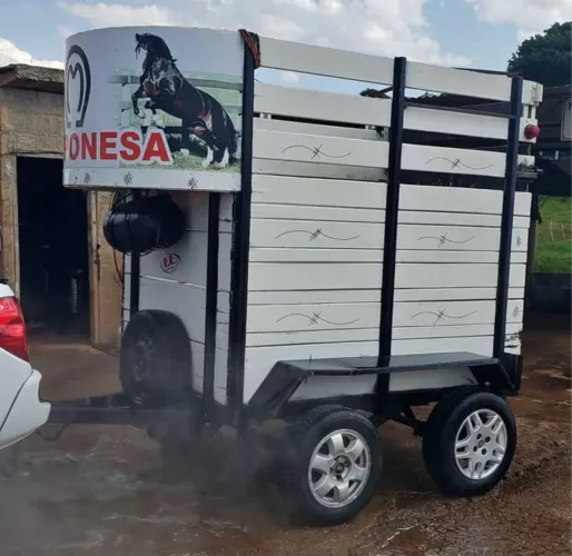 Carretinha pra 2 cavalos