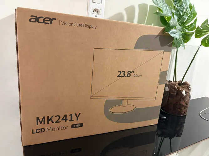 Monitor Acer MK241Y, 23.8, Full Hd, 100Hz, 1Ms (lacrado na caixa, nunca usado)