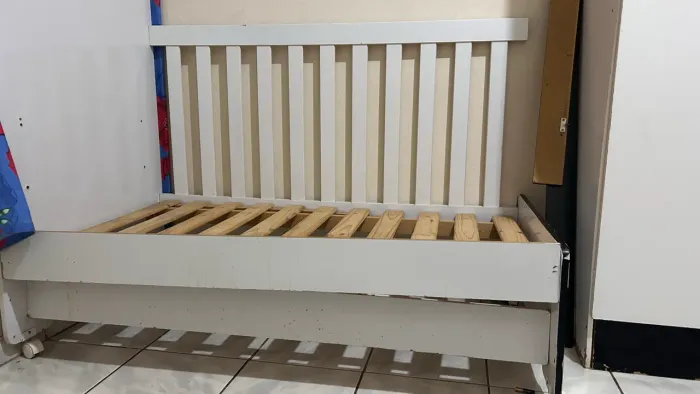 berço mini cama branco estilo 3 em 1