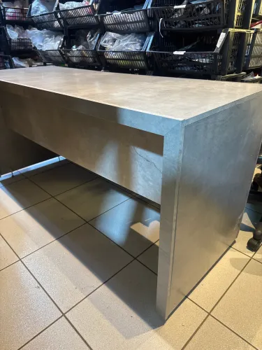 Mesa escritório cinza
