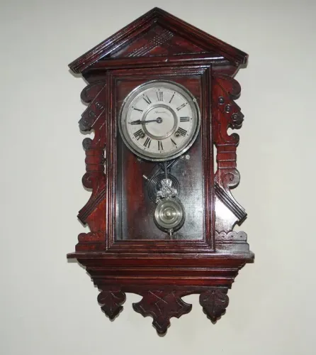 Relogio de parede Ansonia antigo