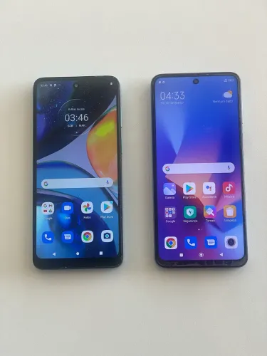 Moto G22 e Redmi note 9s 128 Gb 