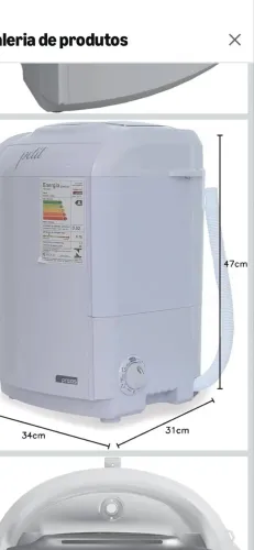 Máquina de lavar portátil