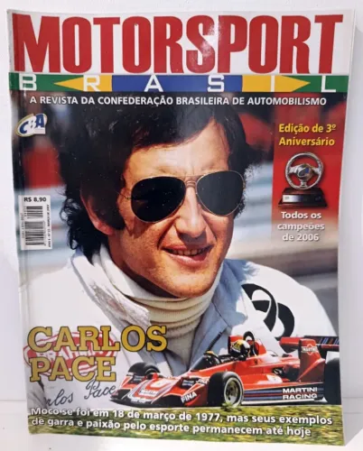 Revista MOTORSPORT BRASIL - Edição Nº 23 - JOSÉ CARLOS PACE