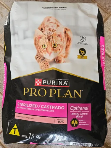 Ração gatos 7,5kg-Super Premium Proplan