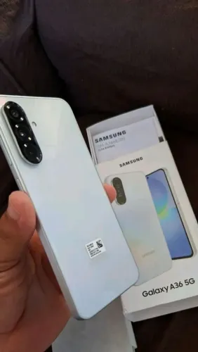 Samsung A36 5g- caixa. Nota fiscal. Etc...