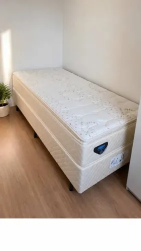 Cama de solteiro Base box e colchão Ecoflex Special High Support