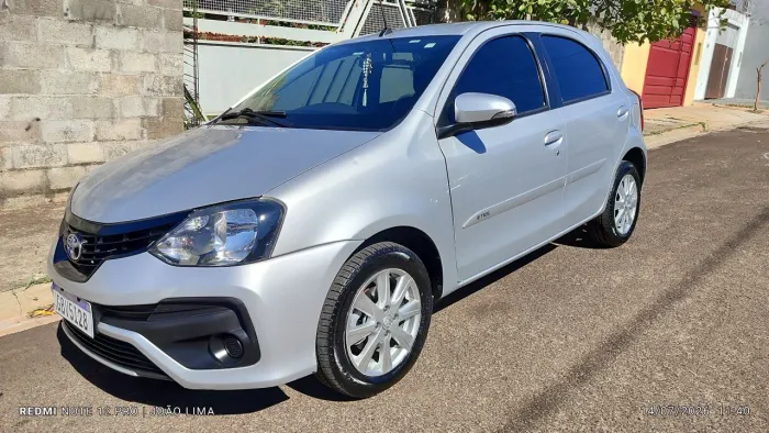 Toyota Etios X Plus 1.5 Flex 16V 5P Aut. 2019