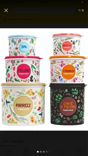 Kit tupperware