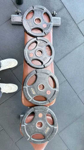 Barra Olímpica + 80KG em Anilha (vendo separado)