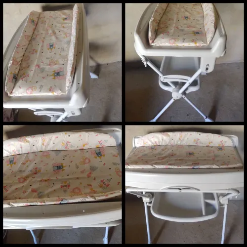 Suporte para banheira e trocador infantil marca Burigotto.