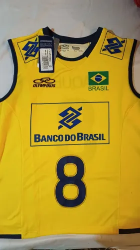 Regata Oficial Seleção Brasileira Feminina Voley <br>Brasileira Volei Feminin