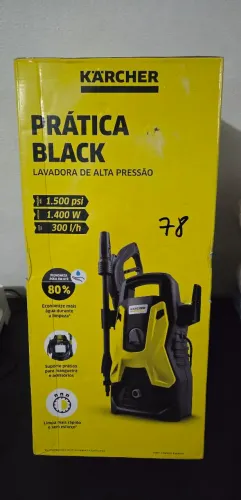 (Lacrada) Lavadora de Alta Pressão Karcher Prática Black 1500 Libras 1400W 127v