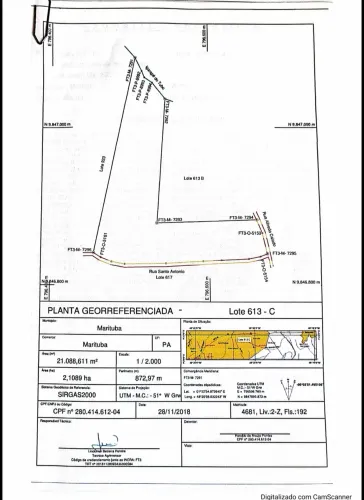 Vendo esse terreno/sítio em marituba 